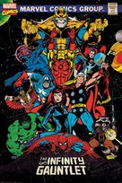 Plakat PYRAMID INTERNATIONA Marvel Retro The Infinity Gauntlet, 61x91 cm