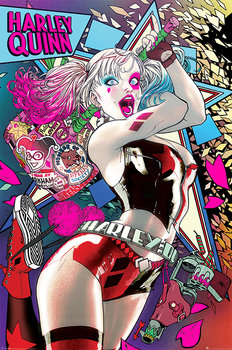 Plakat PYRAMID INTERNATIONAL, Batman (Harley Quinn Neon), 61x91 cm - Pyramid International