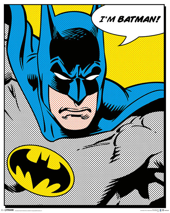 PYRAMID INTERNATIONAL Batman The Vengeance Aufkleber-Set - 5 Stück, 10x12,5 Cm