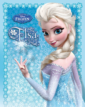 Plakat PYRAMID INTERNATIONAL, Frozen (Elsa), 40x50 cm - Pyramid International