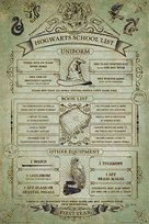 Plakat PYRAMID INTERNATIONAL Harry Potter (HOGWARTS School List)