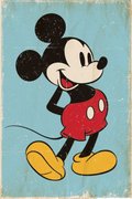 Plakat PYRAMID INTERNATIONAL Mickey Mouse RETRO, 61x91 cm  - Pyramid Posters