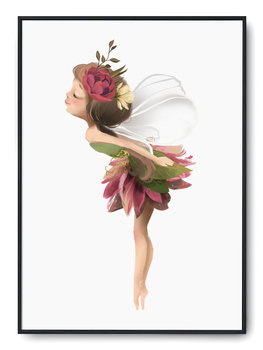 Plakat r 40x50 cm Pokój Dziecka Wróżka Dziewczynka - Printonia