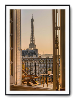 Plakat r B2 50x70 cm Wieża Eiffla Paryż Francja Śr - Printonia