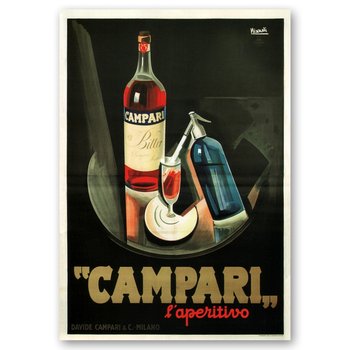 Plakat Reklamowy Campari 50x70 - Legendarte