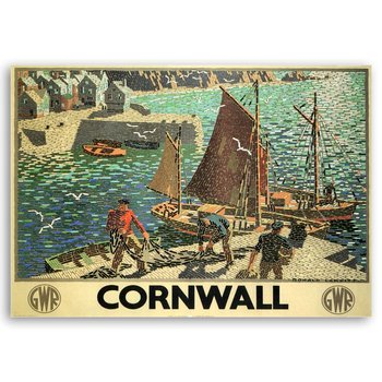 Plakat Reklamowy Cornwall 50x70 - Legendarte