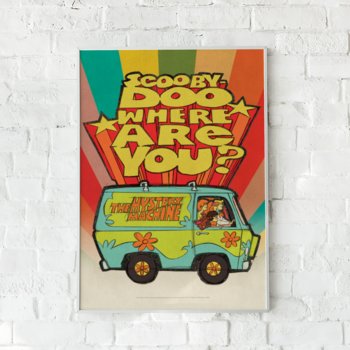 Plakat Scooby Doo Scooby Doo 017, 42x29.7cm - ERT Group