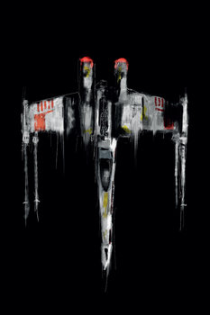 Plakat, Star Wars Gwiezdne Wojny X-Wing Fighter, 20x30 cm - reinders