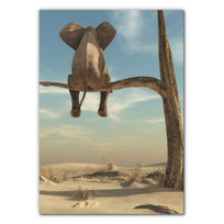 Plakat surrealistyczny na ścianę do salonu 29,7x42 cm (A3)