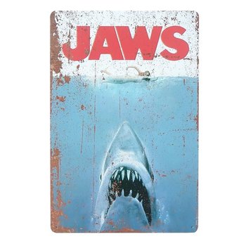 Plakat Tabliczka dekoracyjna metalowa JAWS - RustykalneUchwyty