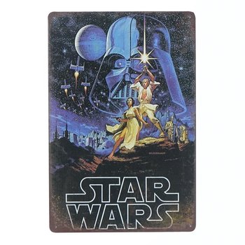 Plakat Tabliczka dekoracyjna metalowa STAR WARS 1 - RustykalneUchwyty