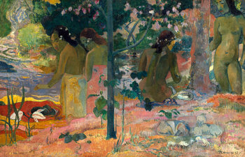 Plakat, The Bathers, Paul Gauguin, 42x29,7 cm - reinders