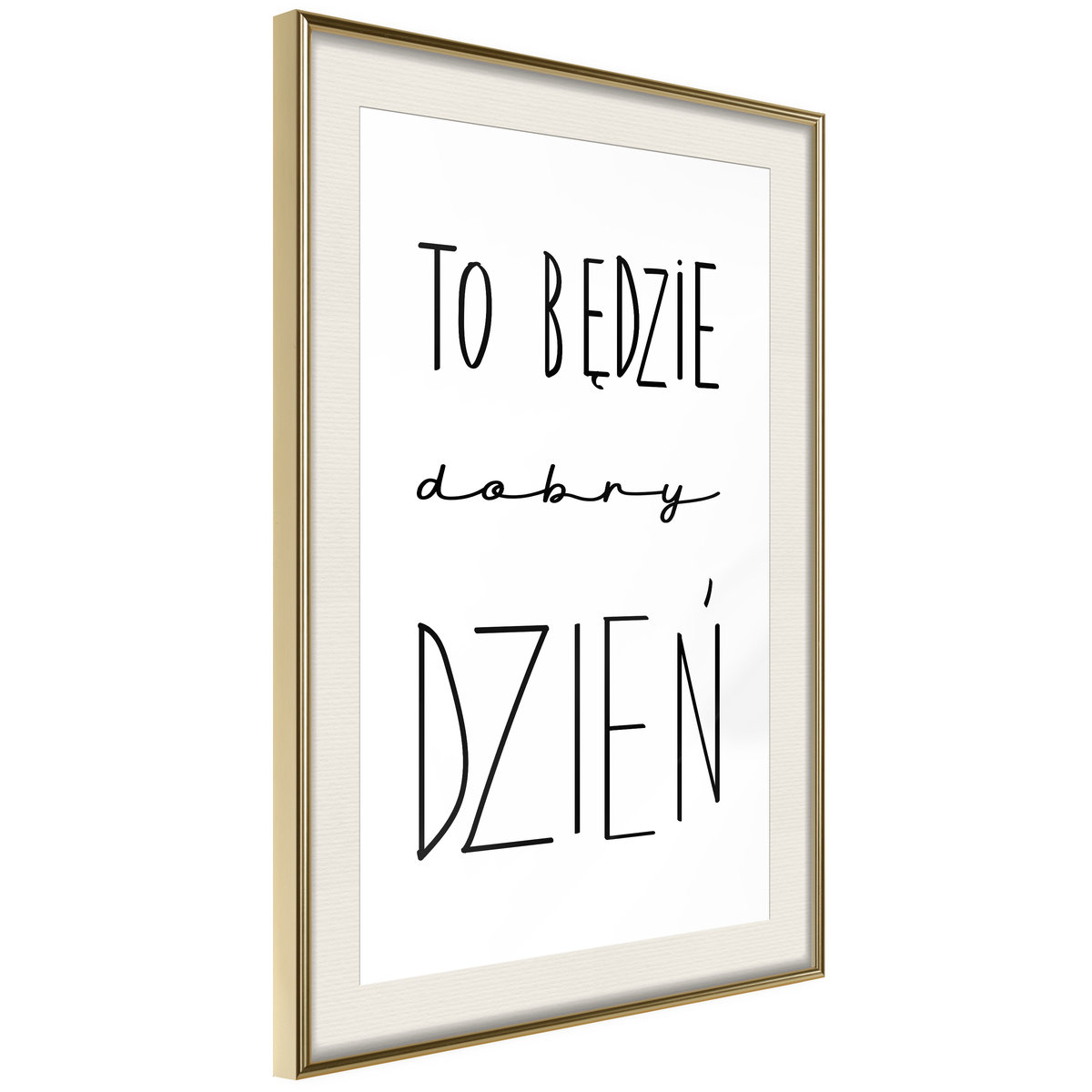 Plakat - To będzie dobry dzień [Poster] - ARTGEIST | Sklep EMPIK.COM