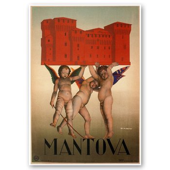 Plakat Turystyczny Mantova 50x70 - Legendarte