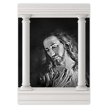 Plakat Twarz Jezusa Chrystusa, 50x70 cm - ZeSmakiem