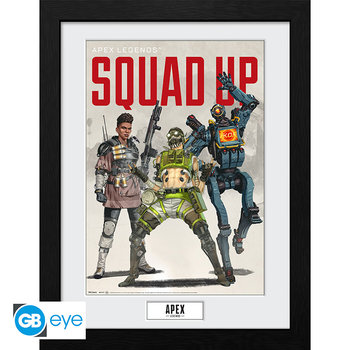 Plakat w ramce Squad up APEX LEGENDS - GB eye