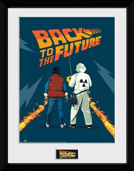 Plakat W Ramie Back To The Future - Doc & Marty (40 X 30 Cm) - GB eye