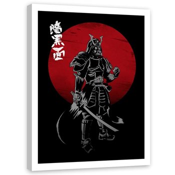 Plakat w ramie białej FEEBY Lord samuraj, 40x60 cm - Feeby