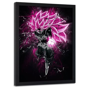 Plakat w ramie czarnej FEEBY Dragon Ball 2, 50x70 cm - Feeby