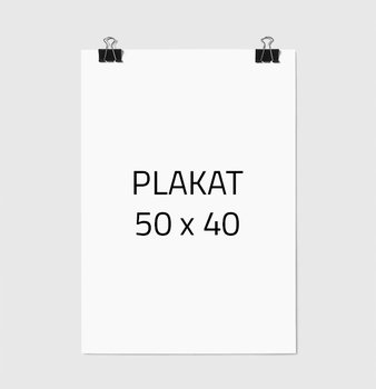 Plakat w ramie E-DRUK BEZ RAMKI, 40x50 cm - e-druk