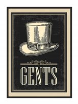 Plakat w ramie E-DRUK Gents, 33x43 cm