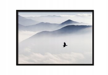 Plakat w ramie E-DRUK Ptak, 43x33 cm - e-druk