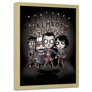 Plakat w ramie Fabryka Plakatu,Plakat ozdobny W RAMIE WARIANTY HALLOWEEN POGROMCY 40x60 cm - Feeby