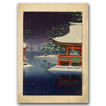 Plakat w stylu retro Miyajima Tsuchiya Koitsu A3 - Vintageposteria