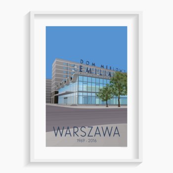 Plakat Warszawa Emilia B1 70,7X100 Cm - A. W. WIĘCKIEWICZ
