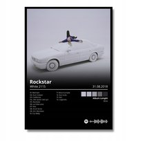Plakat White 2115 Prezent dla chłopaka w ramce album dekoracja na ścianę A3 Inna marka