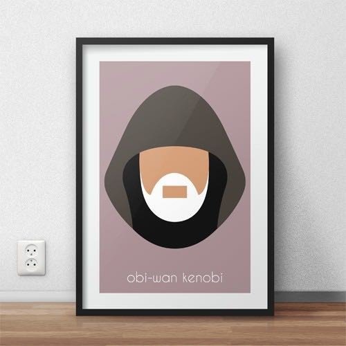 Poster, Filmposter Star Wars: Obi-Wan Kenobi - Vader 61x91,5 Cm
