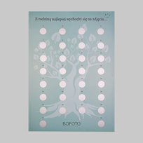 Plakat Z Rodziną zdrapka 30 wyzwań fotograficznych