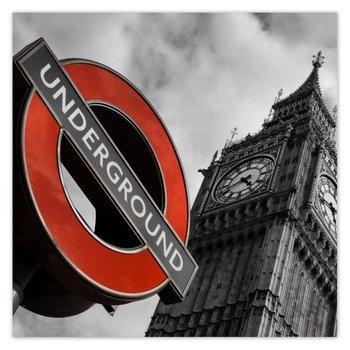 Plakat Znak London Podziemie, 70x70 cm - ZeSmakiem