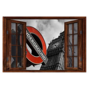 Plakat Znak London Podziemie, 90x60 cm - ZeSmakiem