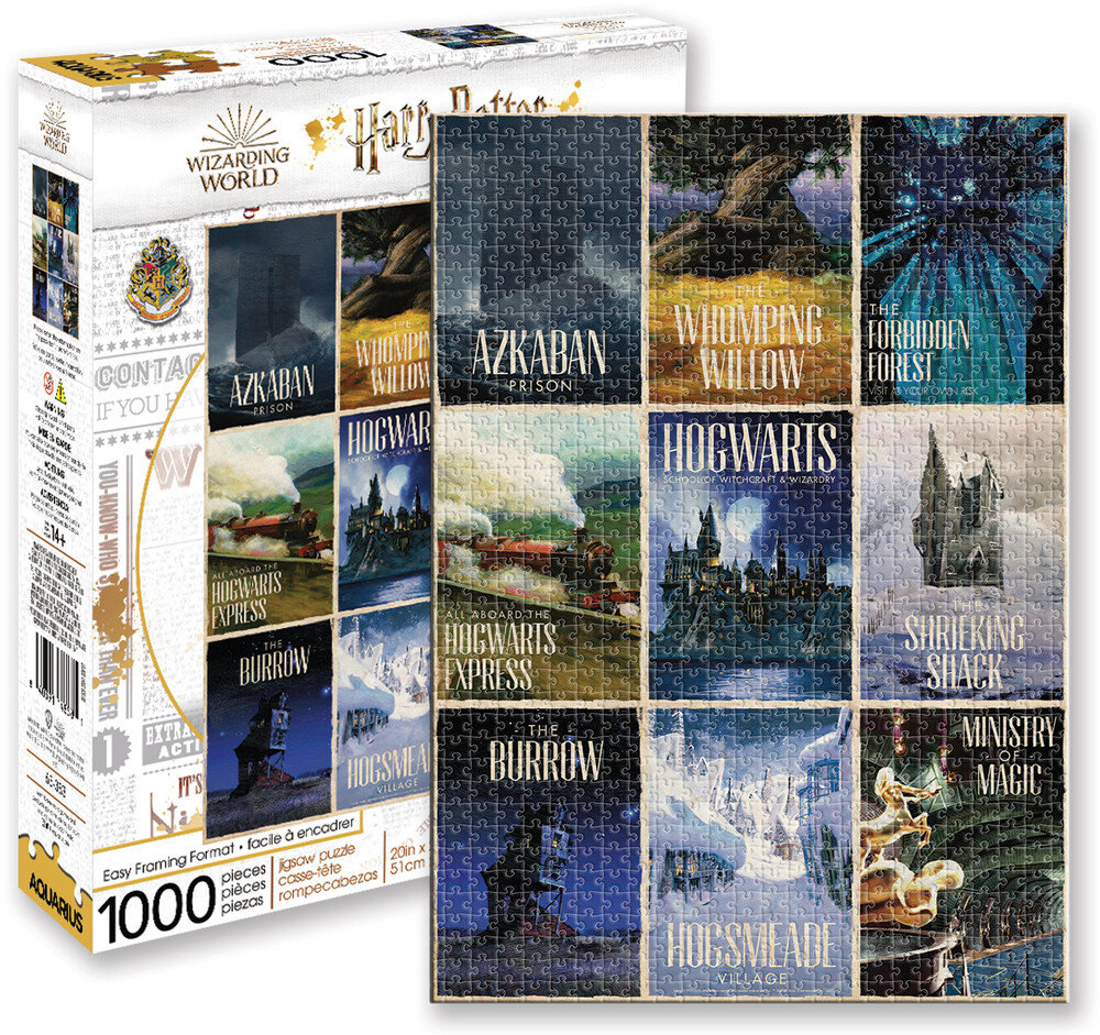 Puzzle ThumbsUp de l'école de Poudlard Harry Potter 1000