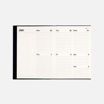 Plan kalendarz książkowy A5 2026