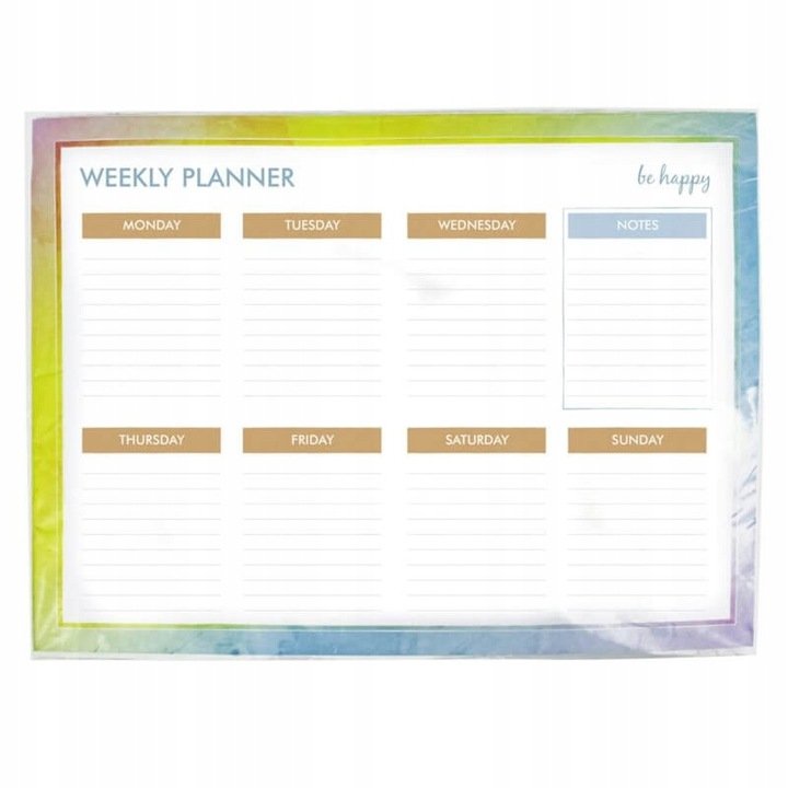 Plan Lekcji Planer Tygodniowy 52 Szt - SIGNATURE | Sklep EMPIK.COM