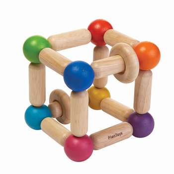 Plan Toys, grzechotka Kwadrat - Plan Toys