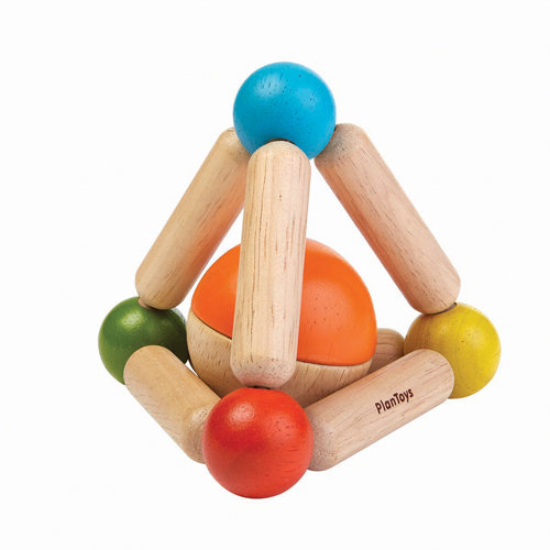 Plan Toys, grzechotka Trójkąt
