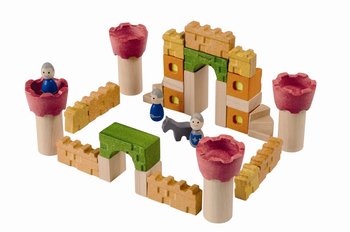 Plan Toys, klocki Zamek rycerski - Plan Toys