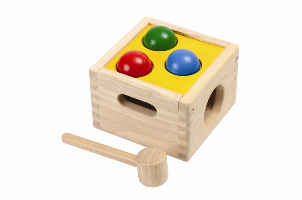 Plan Toys, Skrzynia z kulkami