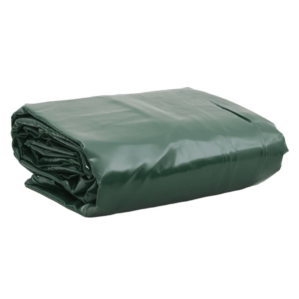 Plandeka ogrodowa z PVC, odporna na UV i pleśń, zielona, 2,5 x 4,5 m ...