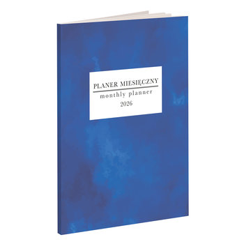 Planer 2026 miesięczny B5 Eurograf niebieski