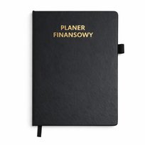 Planer Finansowy A5 skórzany, twarda oprawa