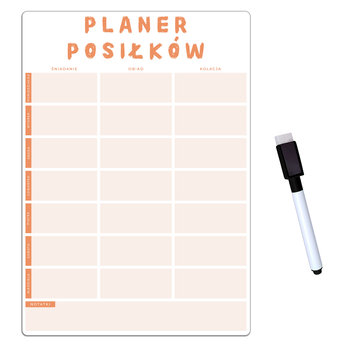 PLANER NA LODÓWKĘ Tygodniowy planer posiłków / Leveldruk - 100media