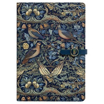 Planer, Paperdot, Granatowy w kwiaty - Paperdot