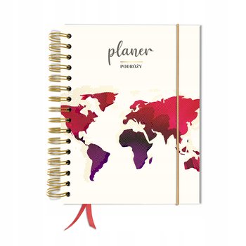 Planer podróży notes podróżnika pamiętnik dziennik