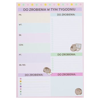 Planer Tygodniowy, Pusheen, 52 Kartki kot - Empik