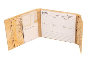 Planer tygodniowy w twardej oprawie Harry Potter Dla dzieci 19x16,5 cm - Grupo Erik