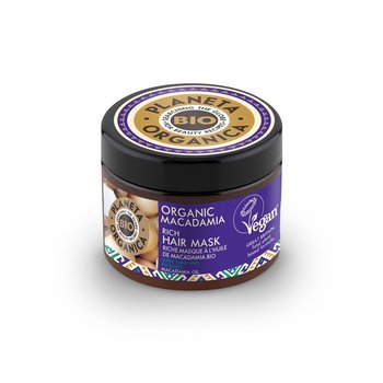 Planeta Organica, Macadamia, maska do włosów matowych i suchych, 300 ml - Planeta Organica